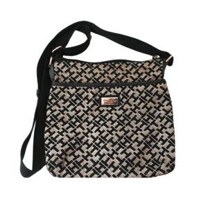 TOMMY HILFIGER LIGHT WEIGHT CROSSBODY LOGO HANDBAG
